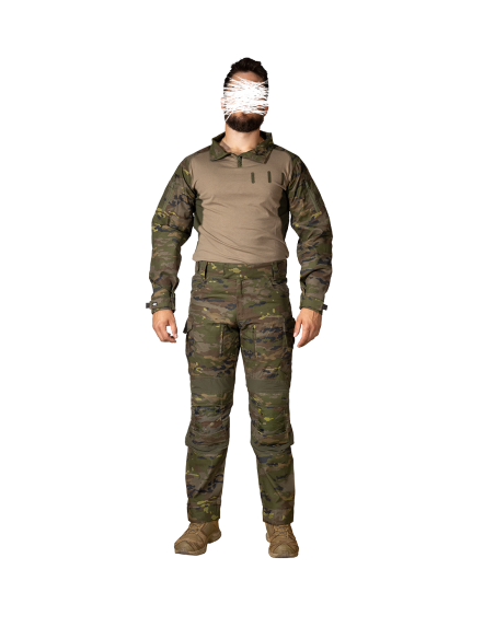 Traje de combate Ragnar Raids Rök Boscoso Pixelado