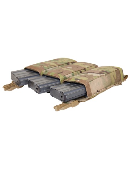 Porta Cargador Triple Snap Mag Panel Warrior Assault