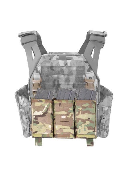 Porta Cargador Triple Snap Mag Panel Warrior Assault