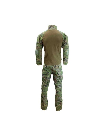 Traje de Combate Immortal Warrior Boscoso Pixelado