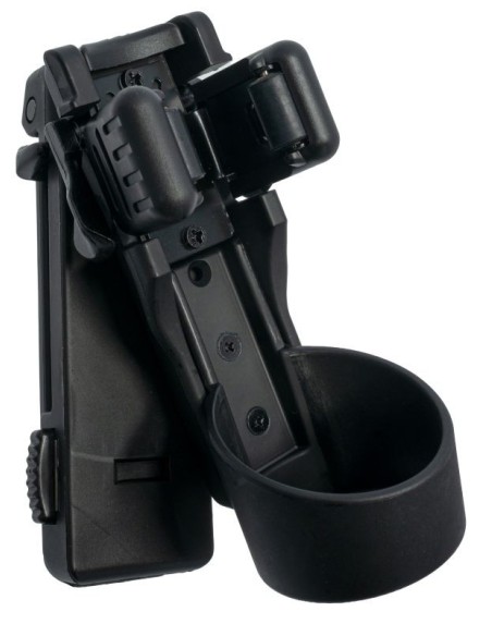 Soporte para linterna ESP de 37 mm con clip para cinturón