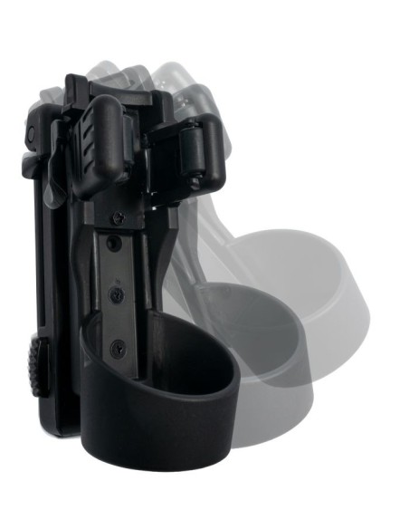 Soporte para linterna ESP de 37 mm con clip para cinturón
