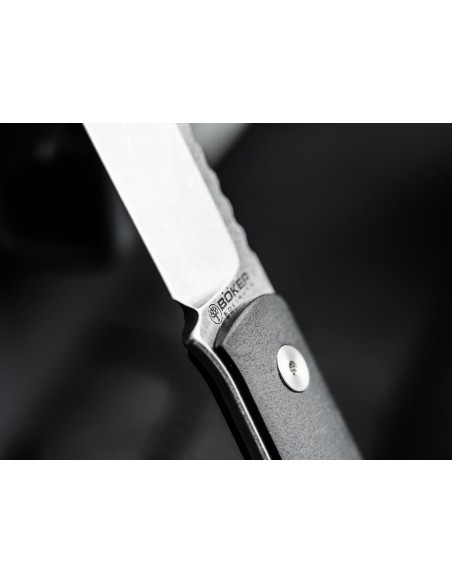 Cuchillo Boker BFF Packlite Negro Richlite