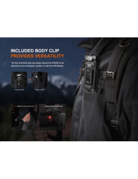 Linterna multiusos Fenix SW05R-RED