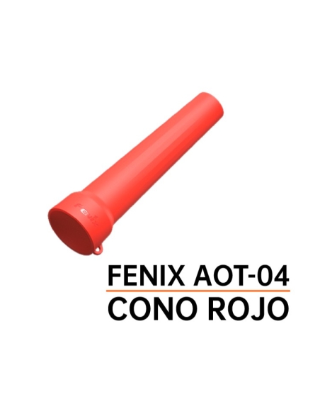 Cono Tráfico color rojo Fenix AOT-04