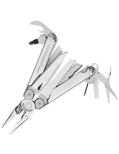 Navaja Multiusos Leatherman Weave+ Plata