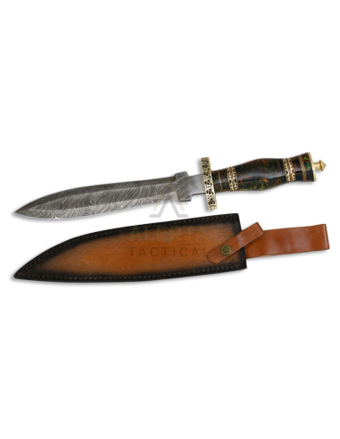 Cuchillo de Caza Damasco Bowie