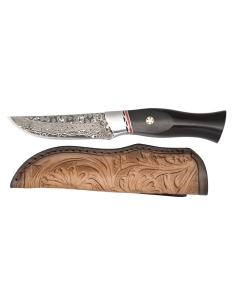 Cuchillo de Caza Damasco 73 Capas