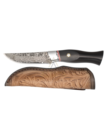 Cuchillo de Caza Damasco 73 Capas