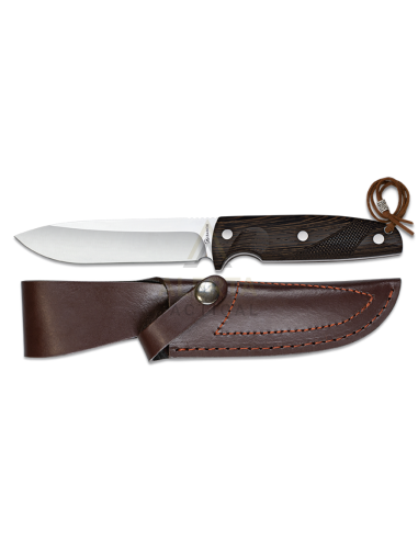 Cuchillo de Caza Madera Wengue