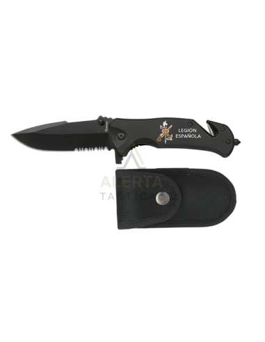 Navaja Albainox Negra Táctica