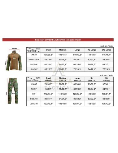 PANTALON DE COMBATE CORSO BLACKBEARD