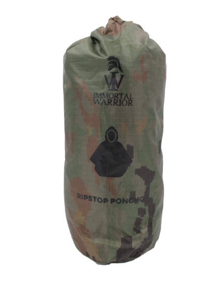 Poncho Boscoso Pixelado Immortal Warrior