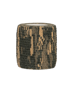 Cinta camuflaje verde autoadhesiva