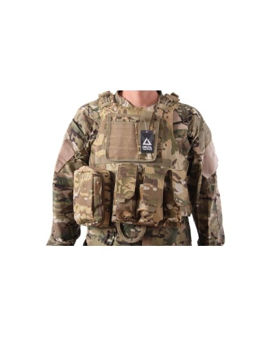 Chaleco Porta placas Multicam Delta Tactics