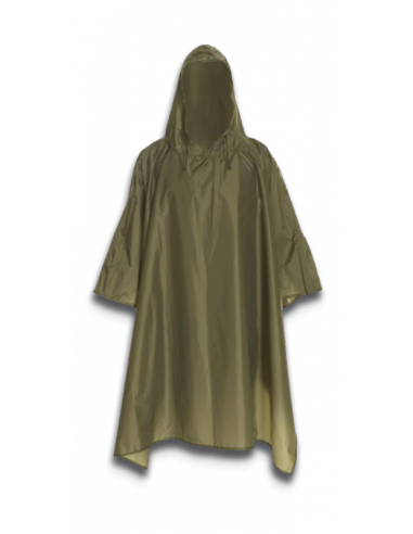 Poncho impermeable Verde