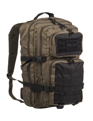 Mochila Miltec Ranger ASSAULT 36L Verde/Negra