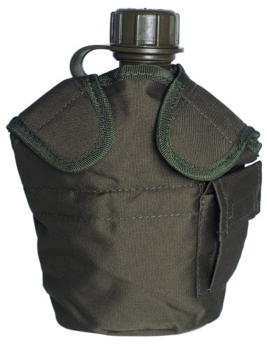 Bolsa Molle Para Cantimplora Verde Miltec