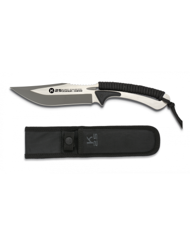 Cuchillo Encordado Negro K25