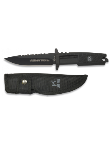 Cuchillo Táctico Puño Goma K25