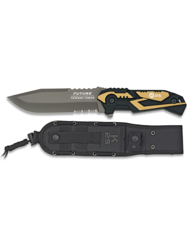 Cuchillo Táctico Future Amarillo K25