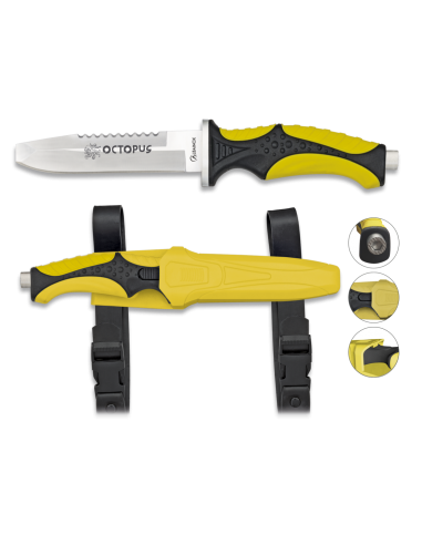 Cuchillo Albainox Submarinismo Octopus