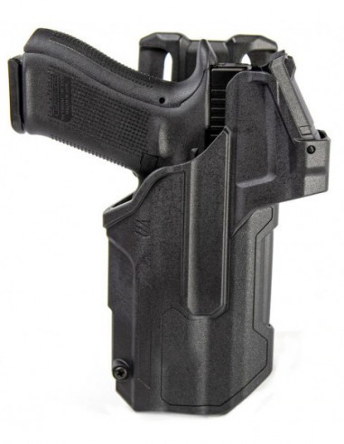 Funda de servicio BLACKHAWK! T-SERIES de Nivel 2 - GLOCK17 con linterna TLR 2 / RDS