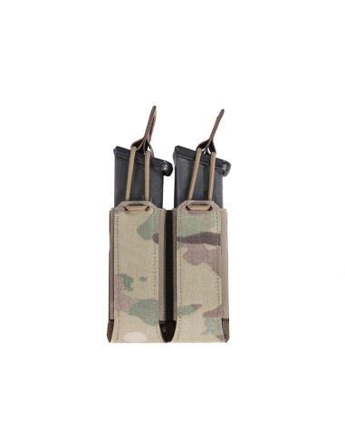 Porta Cargador Doble Bungee Warrior Assault Multicam