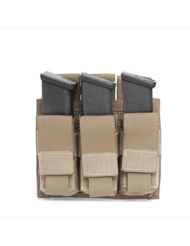 Porta Cargador Triple 9mm Warrior Assault