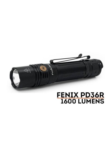 Linterna Fénix PD36R 1600 lúmenes.