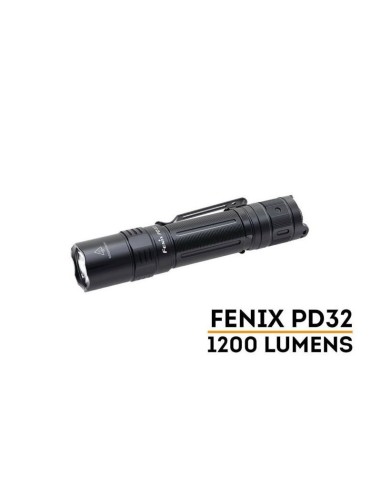 Fénix PD32 V2.0 de 1200 Lúmenes y 395 metros, 3 Modos