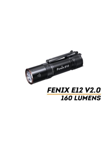 Linterna Fenix E12-V2.0 160 Lúmenes (1 pila AA incluida)